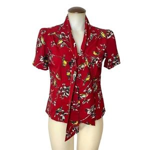 HELL BUNNY BIRDY BLOUSE